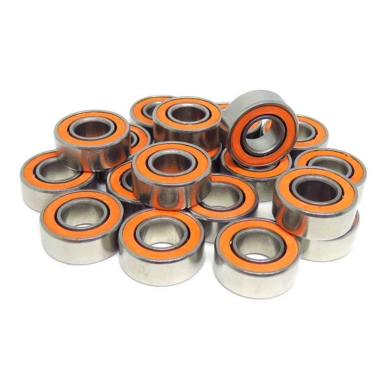 S686C-2OS LD ABEC-7 HYBRID CERAMIC Orange Spool Bearings 6x13x5 6*13*5 S686C-2RS